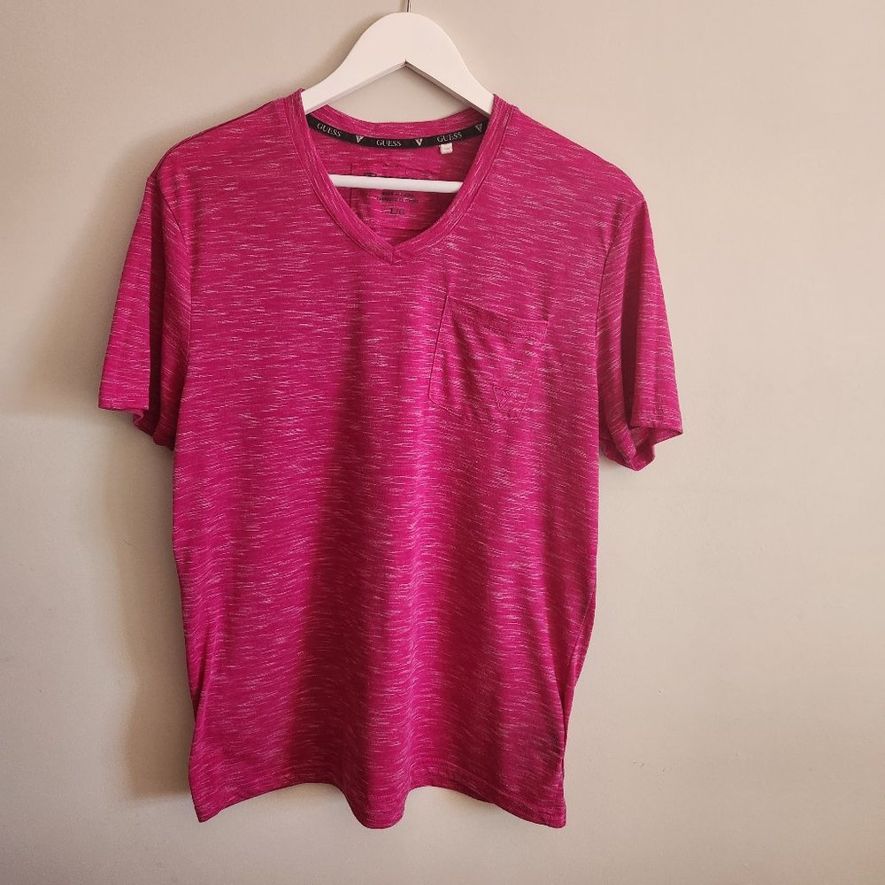 Men tshirt Guess L pink